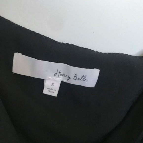 Honey Belle Soft Rayon Wrap Romper Dress - Picture 4 of 5